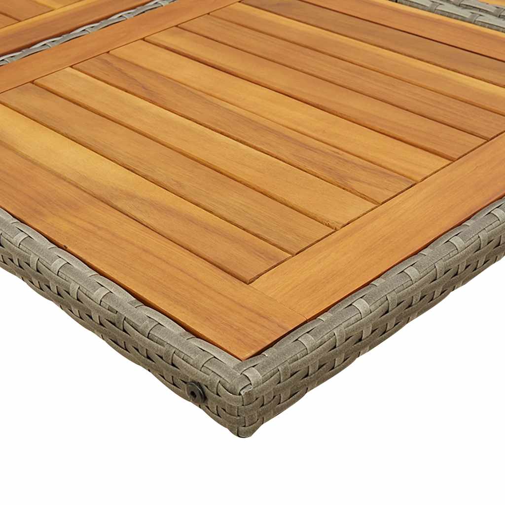 17-Delige Tuinset Met Kussens Poly Rattan