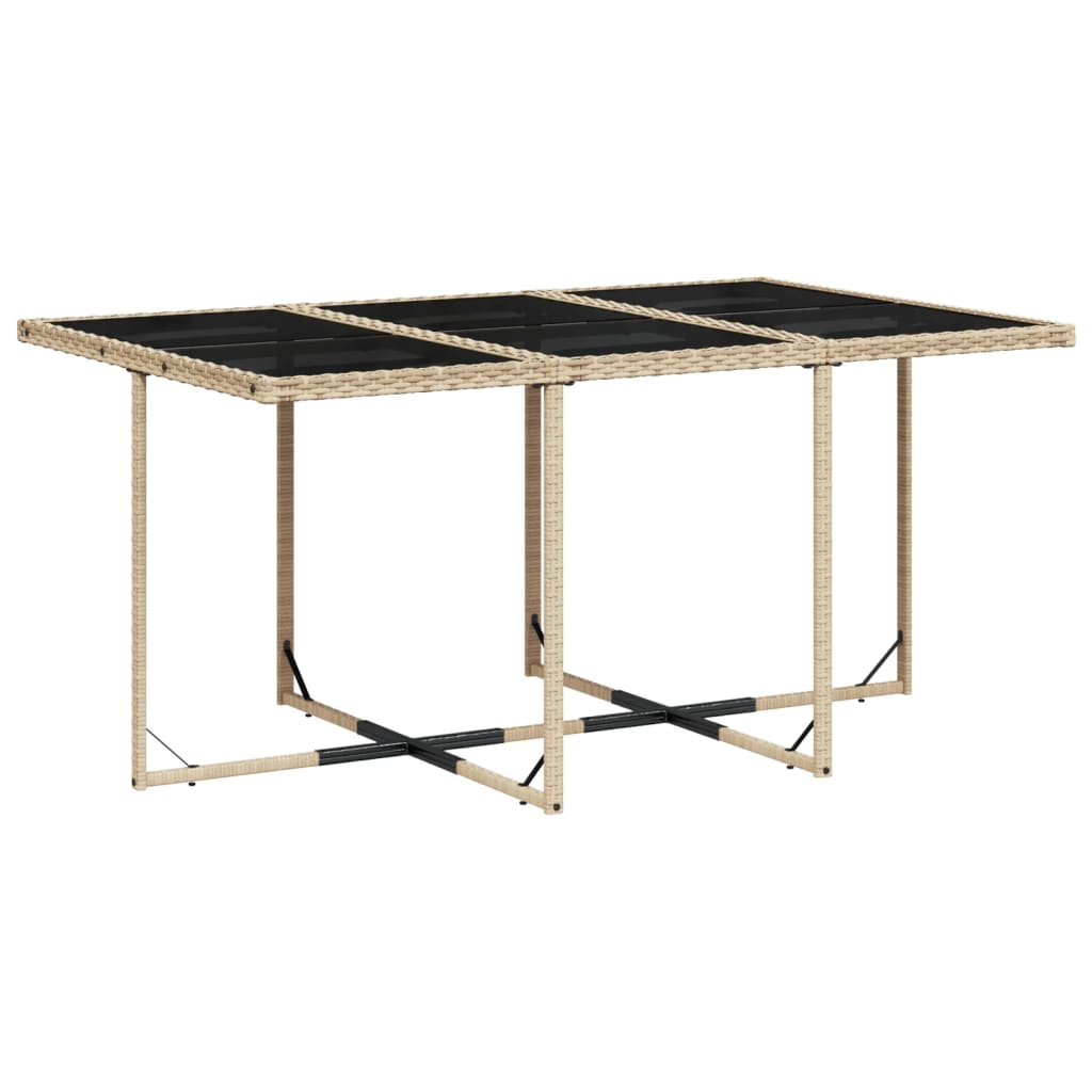 7-Delige Tuinset Met Kussens Poly Rattan