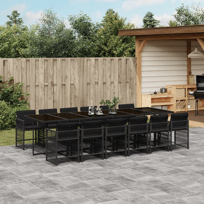 7-Delige Tuinset Met Kussens Poly Rattan