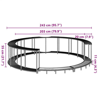 Hottub Ombouw Opbergruimte En Houten Opstapje Poly Rattan
