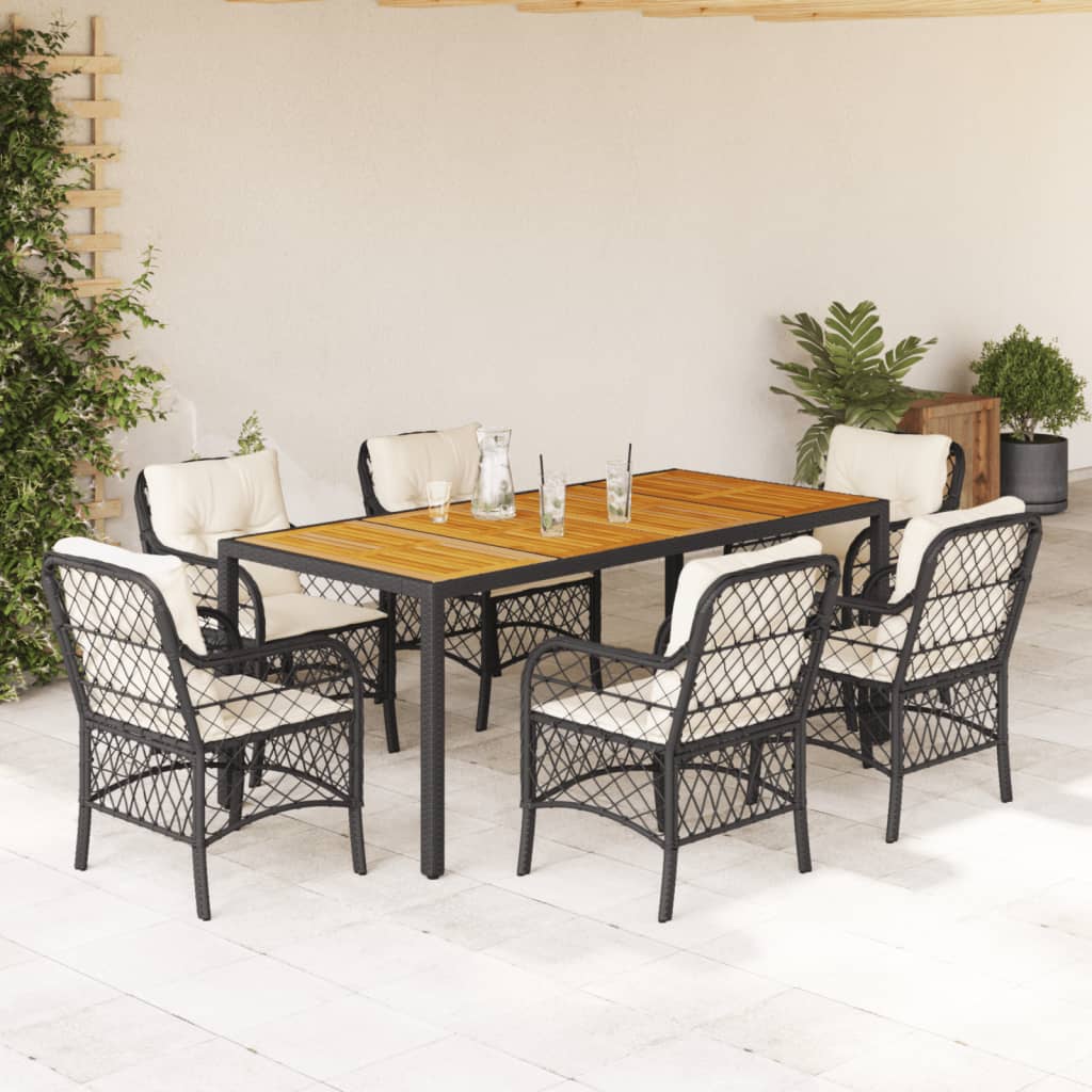 9-Delige Tuinset Poly Rattan