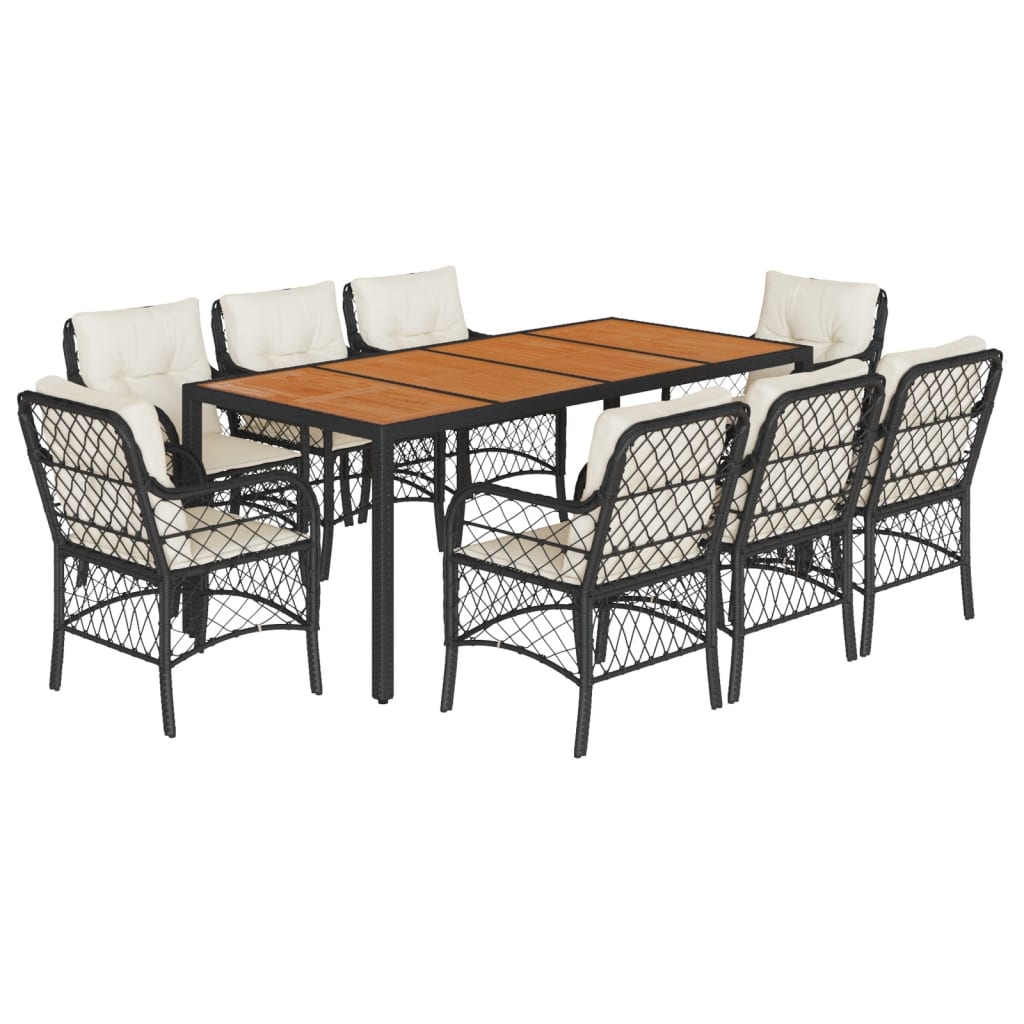 9-Delige Tuinset Poly Rattan
