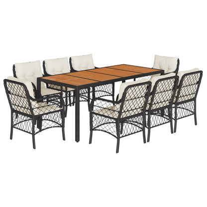 9-Delige Tuinset Poly Rattan