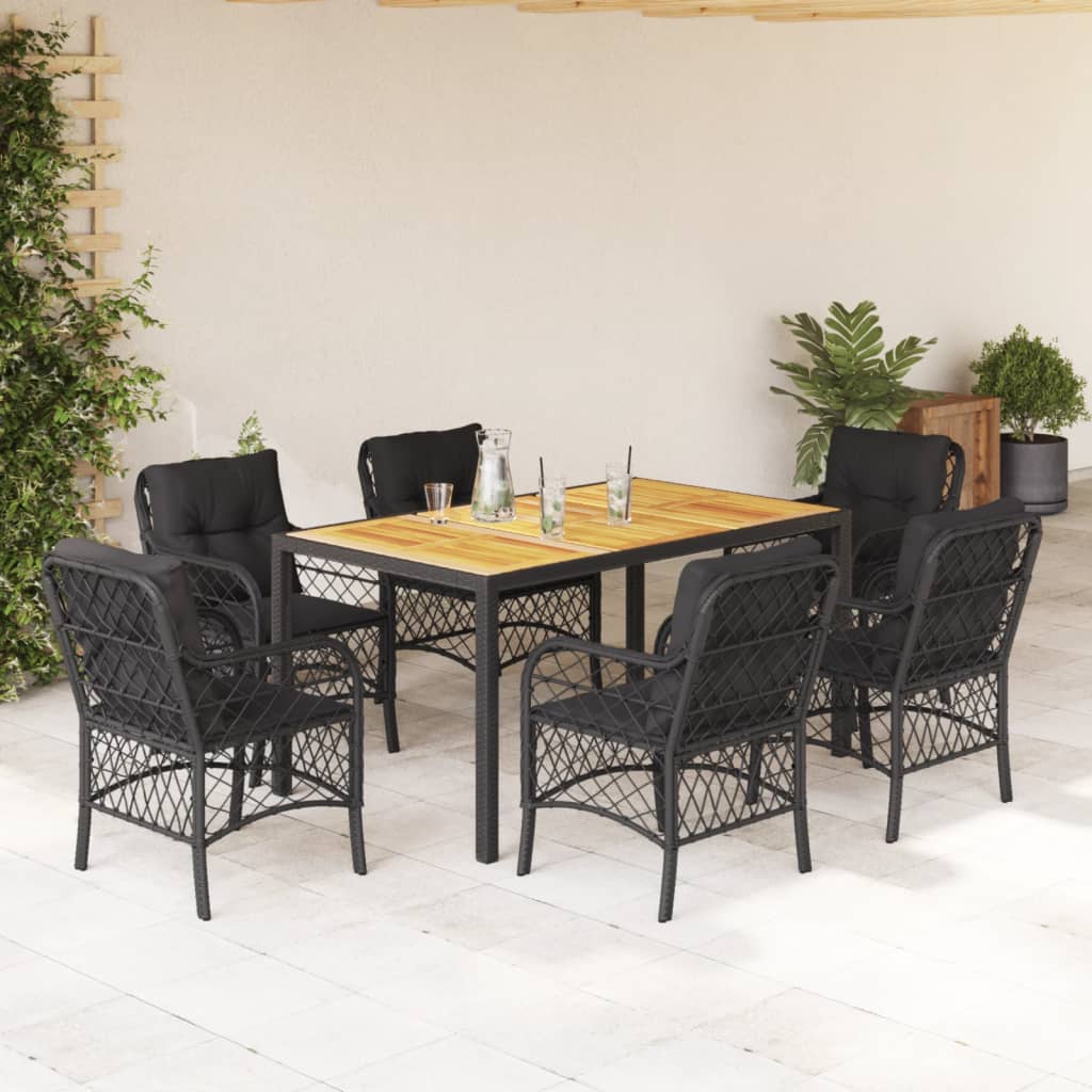 9-Delige Tuinset Poly Rattan