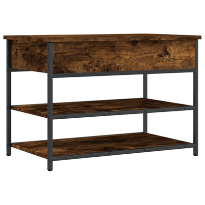 Schoenenbankje 70X42,5X50 Cm Bewerkt Hout Kleurig
