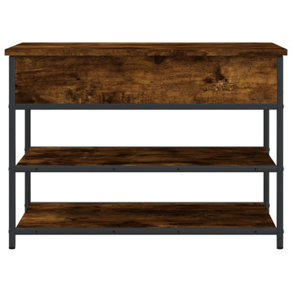 Schoenenbankje 70X42,5X50 Cm Bewerkt Hout Kleurig
