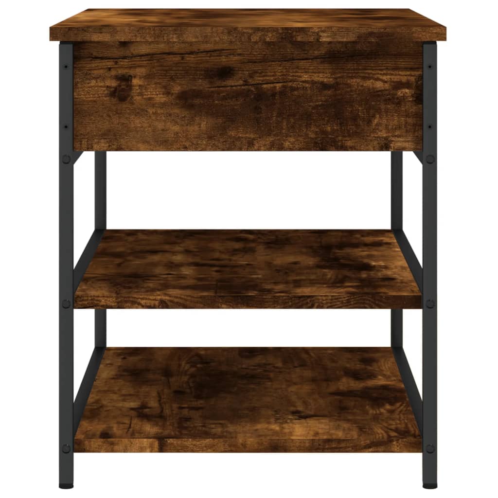 Schoenenbankje 70X42,5X50 Cm Bewerkt Hout Kleurig
