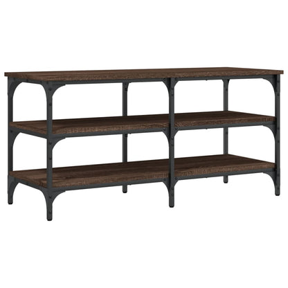 Schoenenbankje 100X38,5X49 Cm Bewerkt Hout