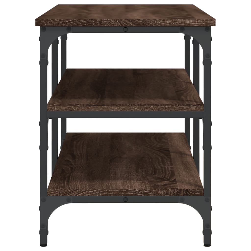Schoenenbankje 100X38,5X49 Cm Bewerkt Hout