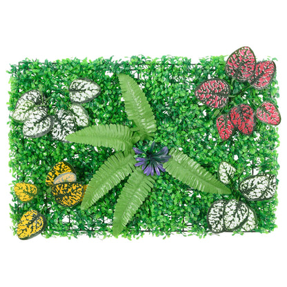   Hek Met Kunstplanten 40X60 Cm Groen