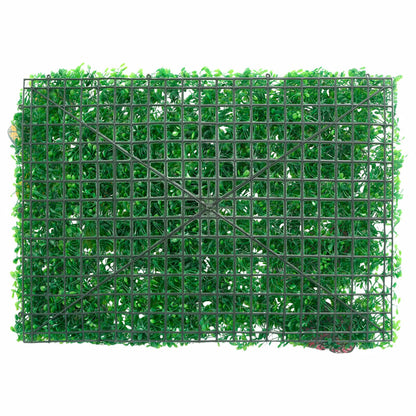   Hek Met Kunstplanten 40X60 Cm Groen