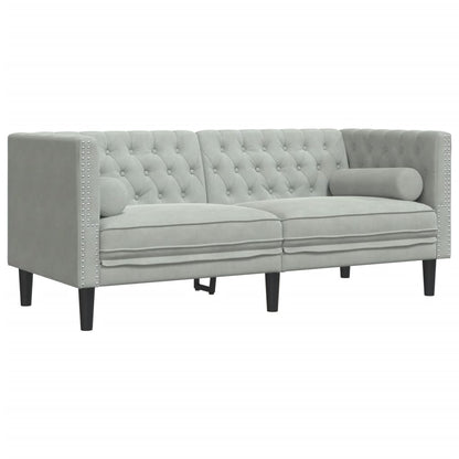 Chesterfield-Stijl En Bolsters Fluweel