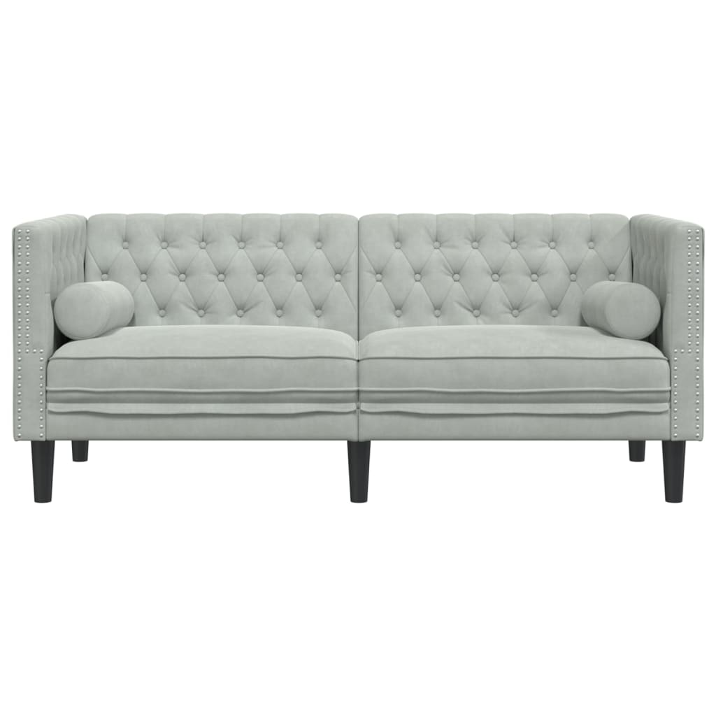 Chesterfield-Stijl En Bolsters Fluweel
