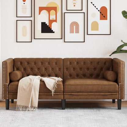 Chesterfield-Stijl En Bolsters Fluweel