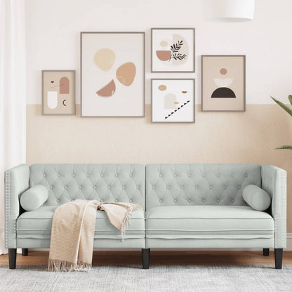 Chesterfield-Stijl En Bolsters Fluweel