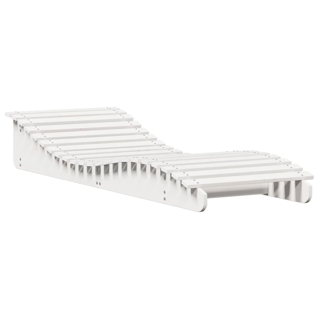 Ligbed 205X70X31,5 Cm Massief Grenenhout