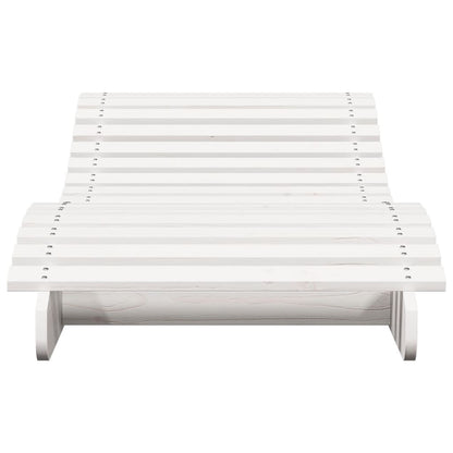 Ligbed 205X70X31,5 Cm Massief Grenenhout