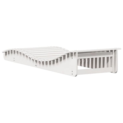 Ligbed 205X70X31,5 Cm Massief Grenenhout