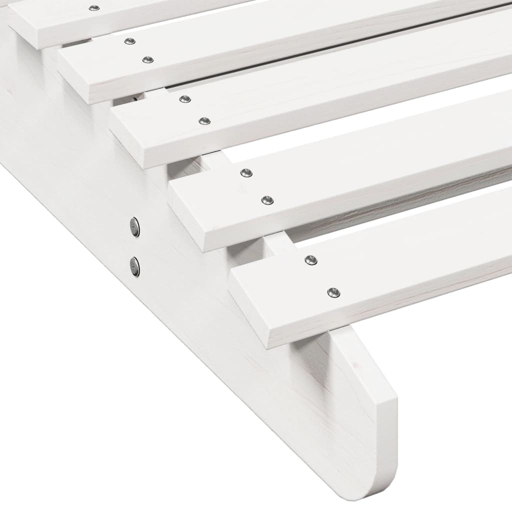Ligbed 205X70X31,5 Cm Massief Grenenhout