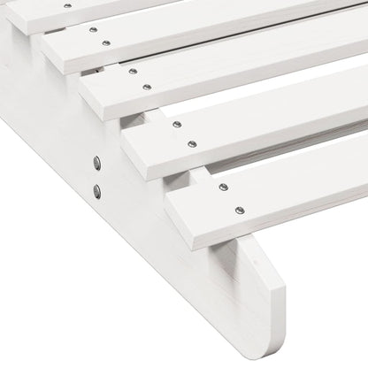 Ligbed 205X70X31,5 Cm Massief Grenenhout