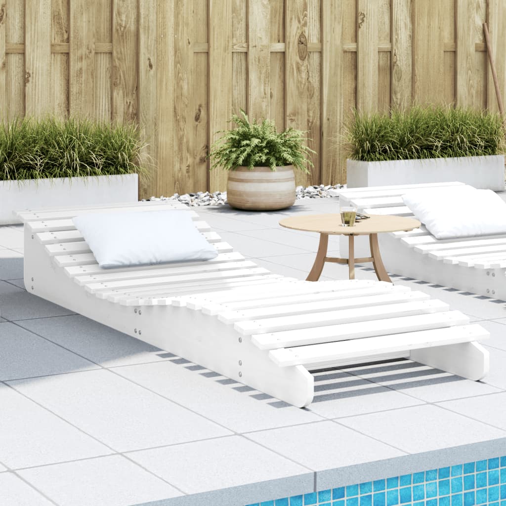 Ligbed 205X70X31,5 Cm Massief Grenenhout