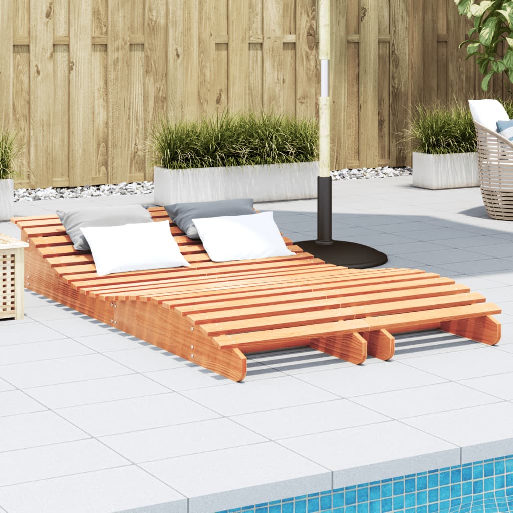 Ligbed 205X70X31,5 Cm Massief Grenenhout