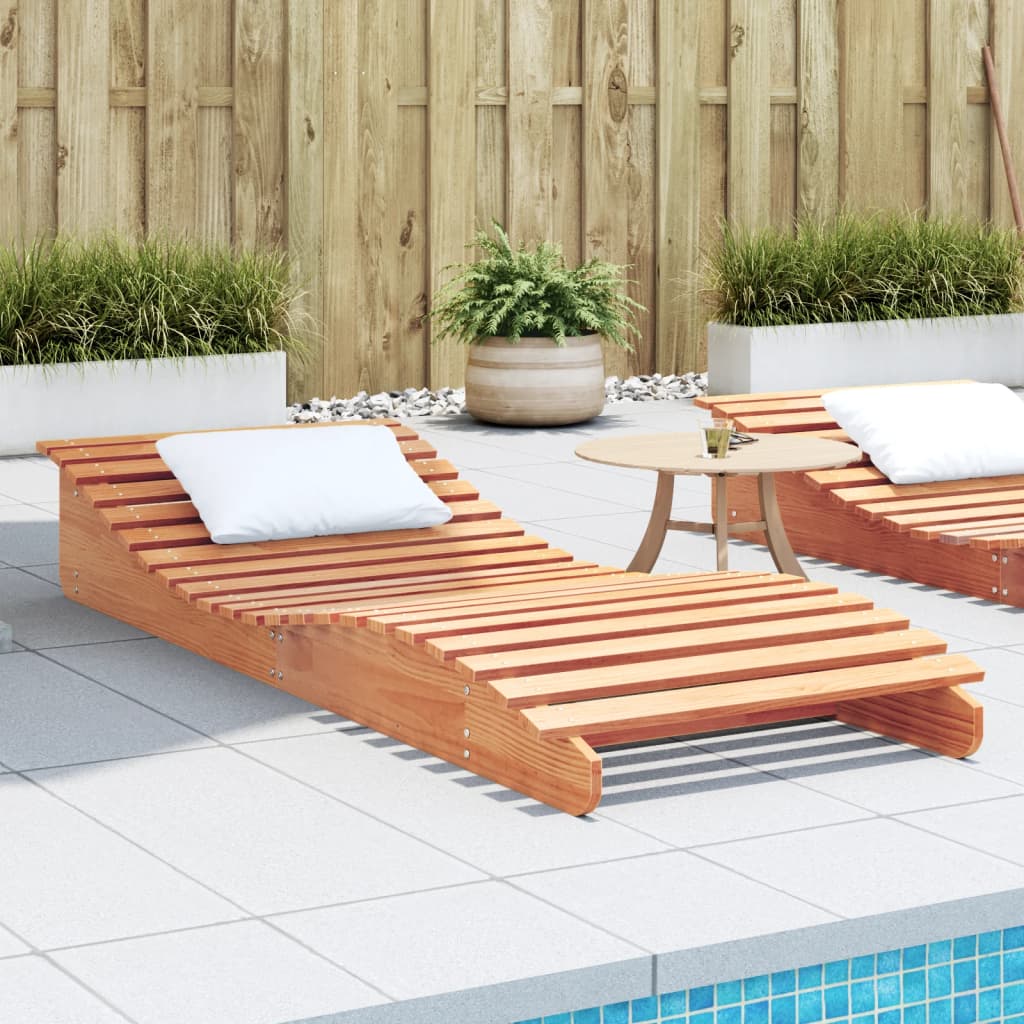 Ligbed 205X70X31,5 Cm Massief Grenenhout