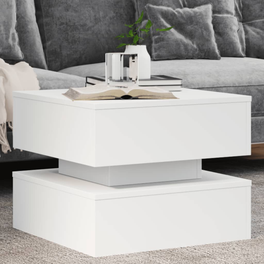 Salontafel Met Metalen Poten 50X50X40 Cm Kleurig