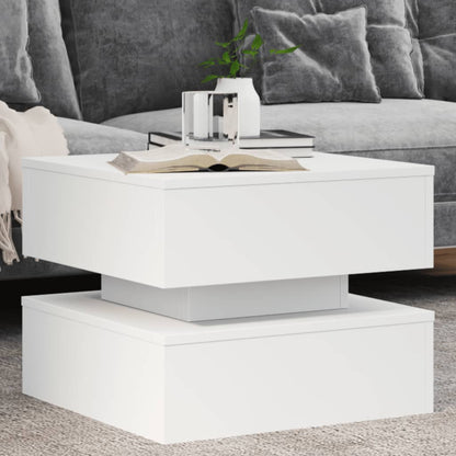 Salontafel Met Metalen Poten 50X50X40 Cm Kleurig