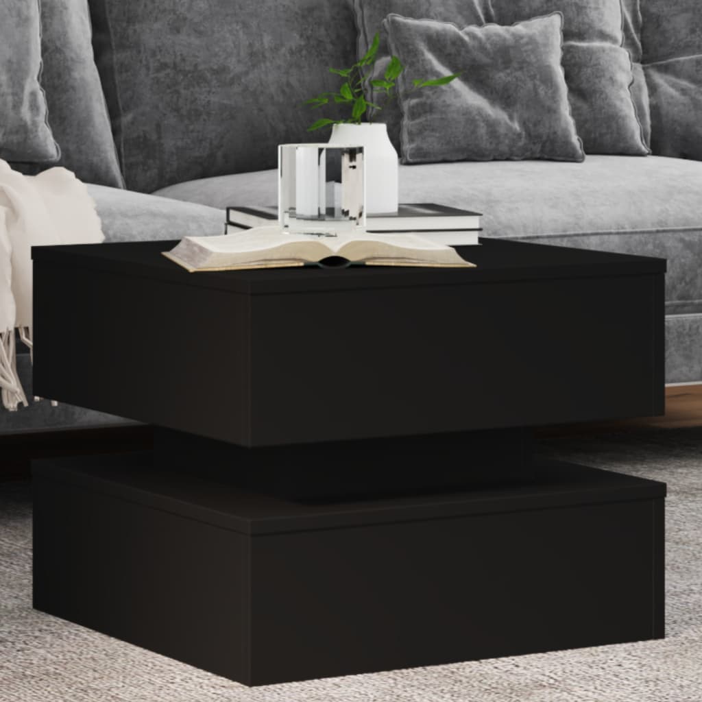 Salontafel Met Metalen Poten 50X50X40 Cm Kleurig