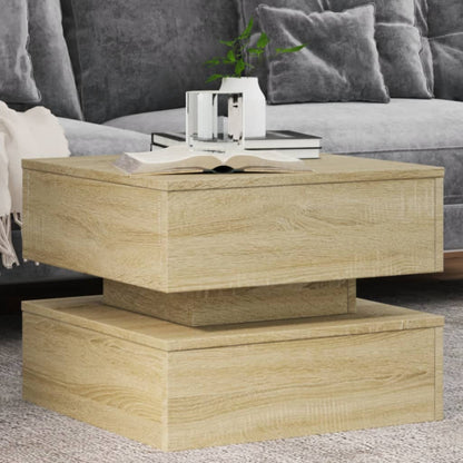Salontafel Met Metalen Poten 50X50X40 Cm Kleurig