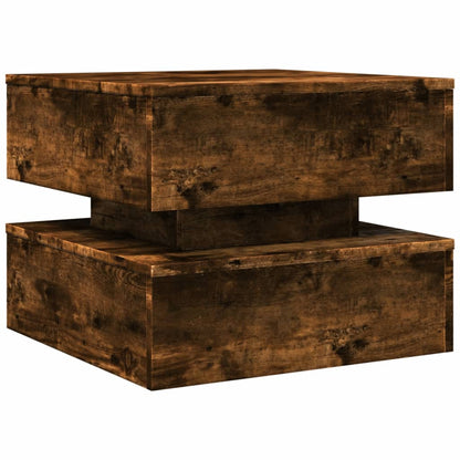 Salontafel Met Metalen Poten 50X50X40 Cm Kleurig