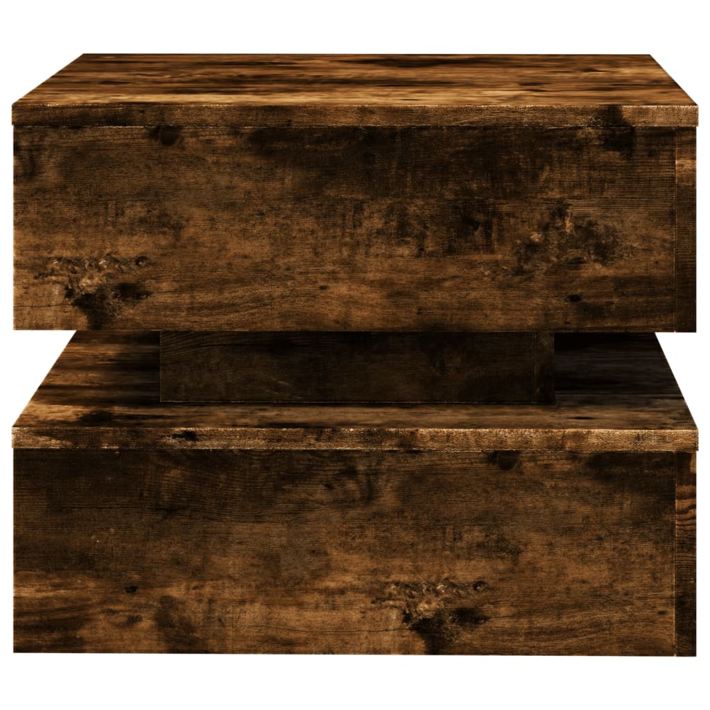 Salontafel Met Metalen Poten 50X50X40 Cm Kleurig