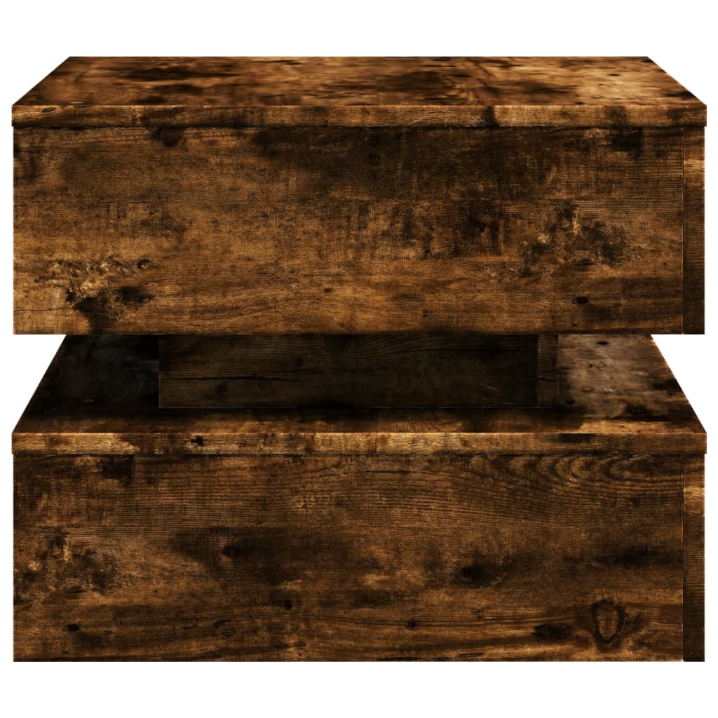 Salontafel Met Metalen Poten 50X50X40 Cm Kleurig