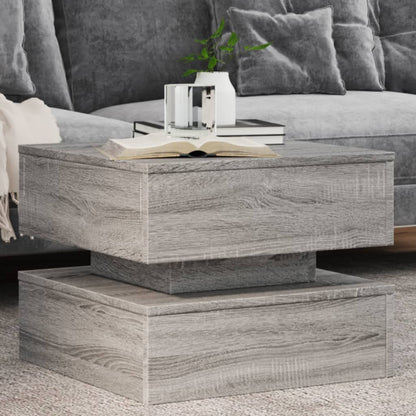 Salontafel Met Metalen Poten 50X50X40 Cm Kleurig