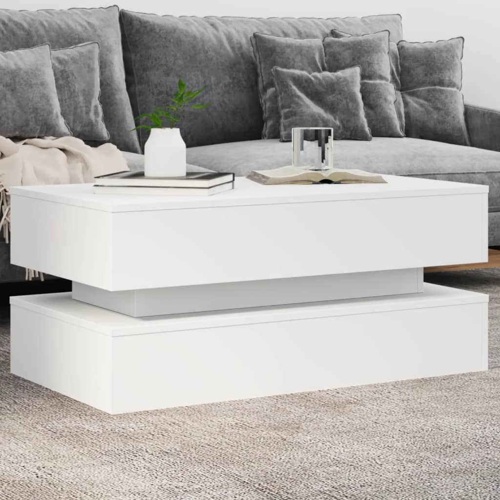 Salontafel Met Metalen Poten 50X50X40 Cm Kleurig