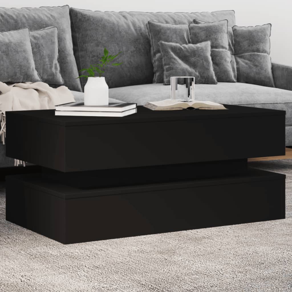 Salontafel Met Metalen Poten 50X50X40 Cm Kleurig