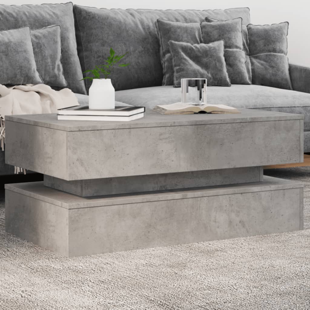Salontafel Met Metalen Poten 50X50X40 Cm Kleurig