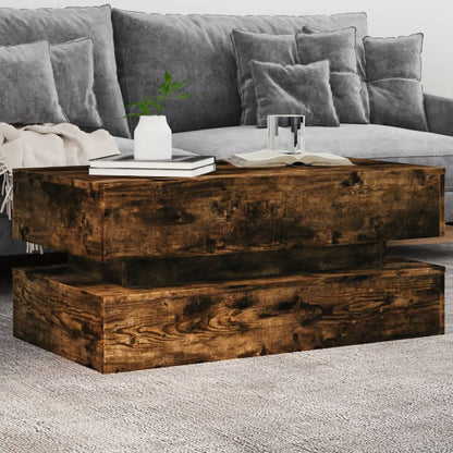 Salontafel Met Metalen Poten 50X50X40 Cm Kleurig