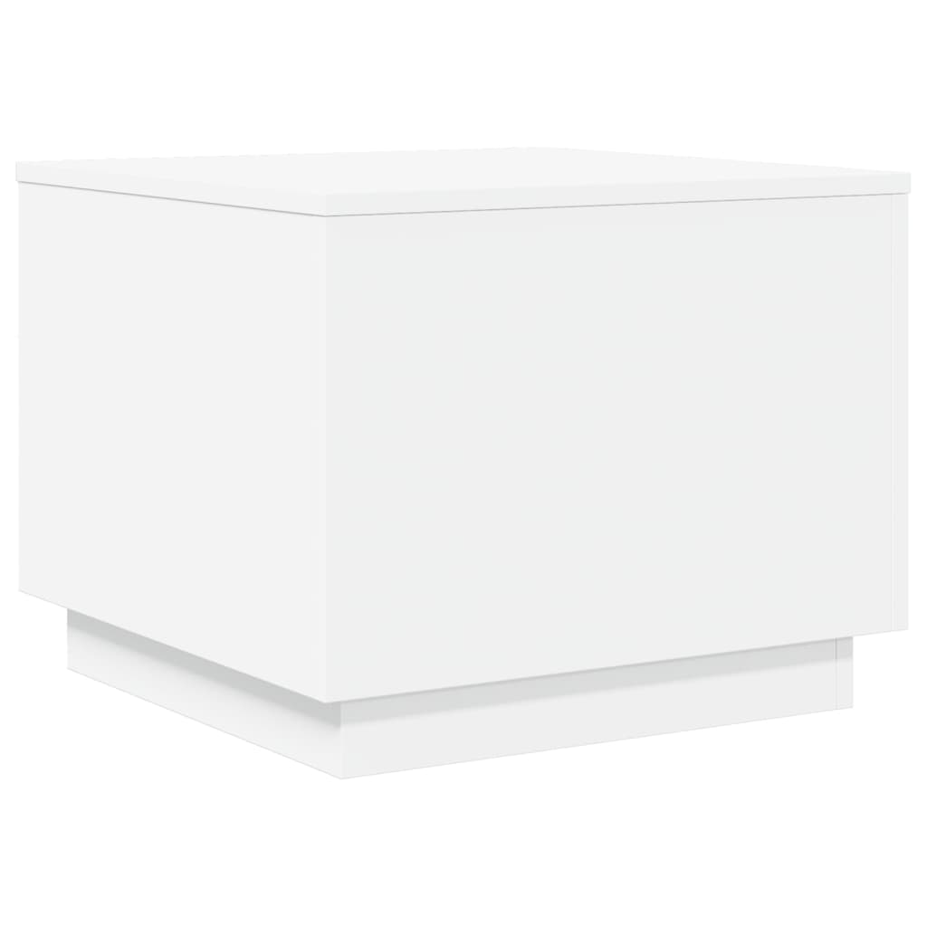 Salontafel Met Led-Verlichting 50X50X40 Cm
