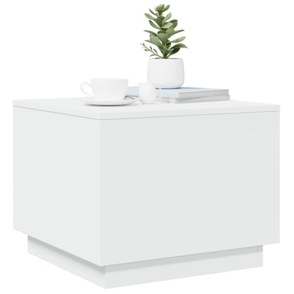 Salontafel Met Led-Verlichting 50X50X40 Cm