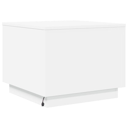 Salontafel Met Led-Verlichting 50X50X40 Cm