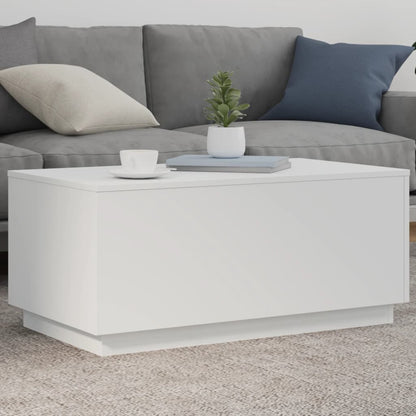 Salontafel Met Led-Verlichting 50X50X40 Cm