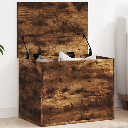 Opslagdoos Met Opslag Bewerkt Hout