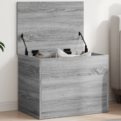 Opslagdoos Met Opslag Bewerkt Hout