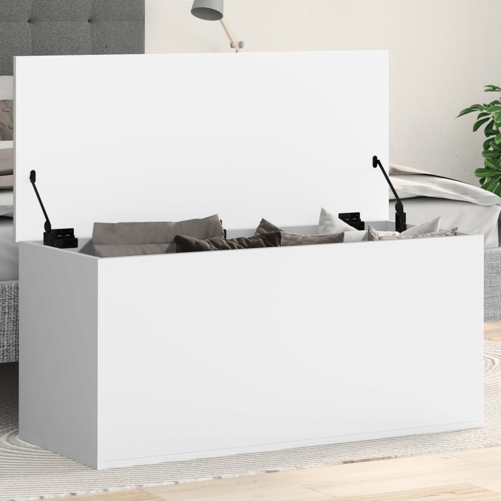 Opslagdoos Met Opslag Bewerkt Hout