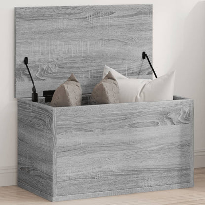 Opslagdoos Met Opslag Bewerkt Hout