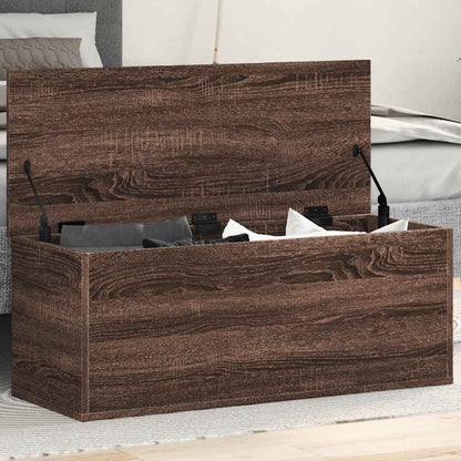 Opslagdoos Met Opslag Bewerkt Hout