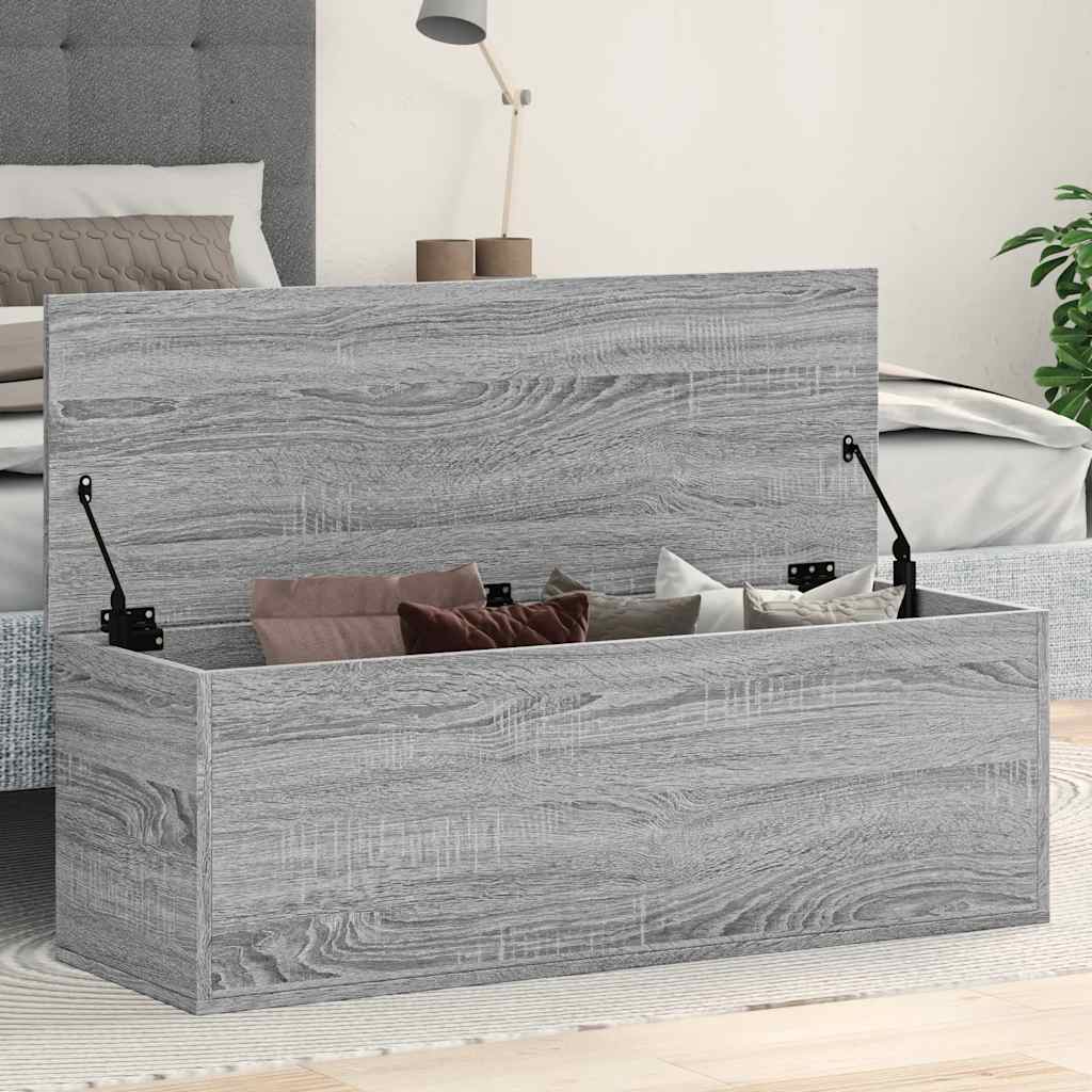 Opslagdoos Met Opslag Bewerkt Hout