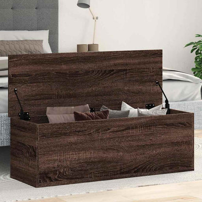 Opslagdoos Met Opslag Bewerkt Hout